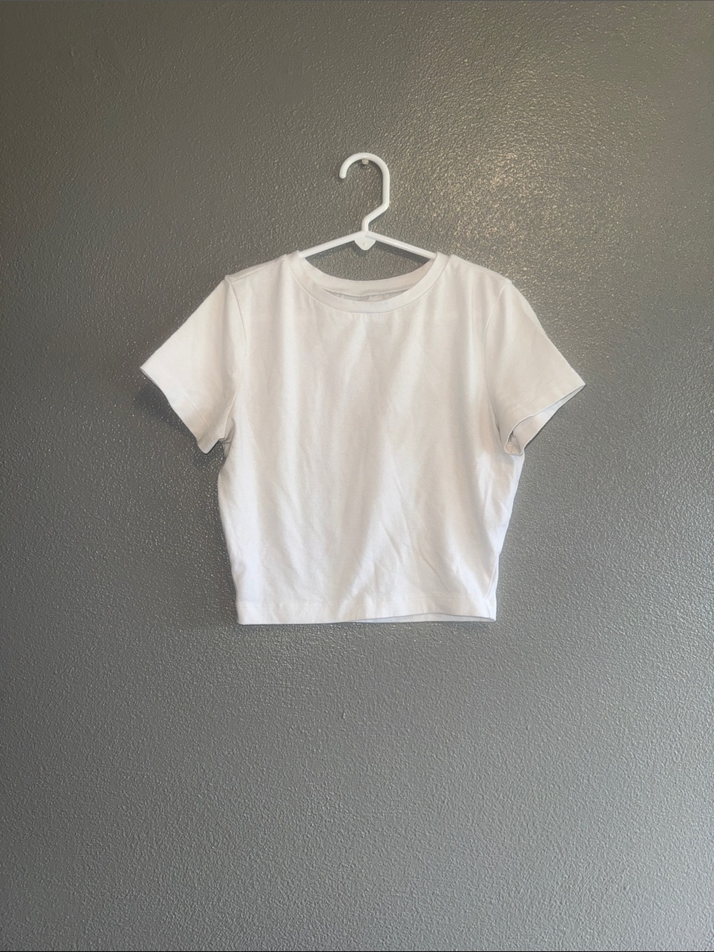 wild fable White Crop Tee